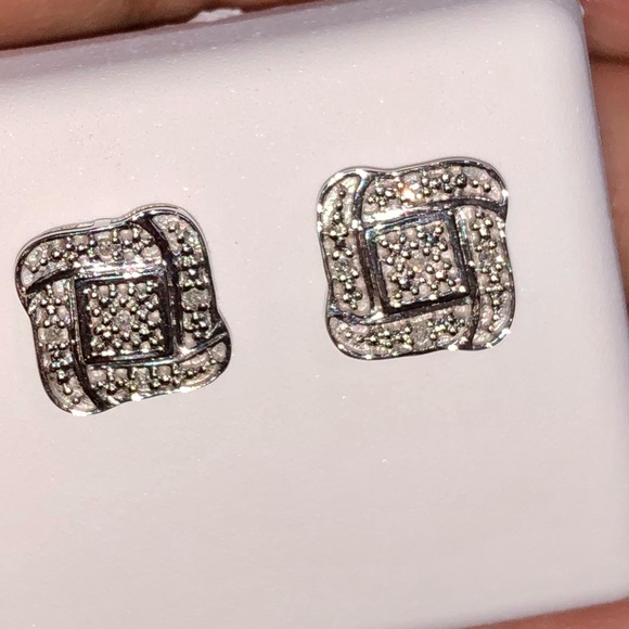 Custom REAL DIAMOND earring Not CZ not moissanite - Picture 5 of 6